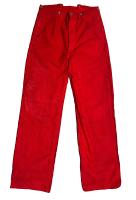 SPLIT BACK JEANS / DEEP RED
