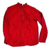 FLIPPED COLLAR SHIRT / AIRBAG CAMBRIC