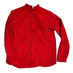 FLIPPED COLLAR SHIRT / AIRBAG CAMBRIC