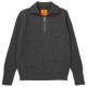 NAVY HALF-ZIP / GREY