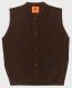 SKIPPER VEST / NATURAL BROWN