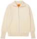 NAVY FULL ZIP / OFF WHITE