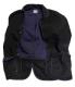 LOBSTER TAIL JACKET / BLACK WOOL BAIZE