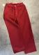 SPLIT BACK JEANS / ROYAL MAIL RED