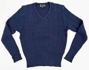 Terrence Cashmere Sweater - Yale Blue