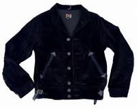 Campus Blouse - Black Corduroy