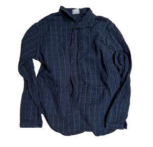FLIPPED COLLAR SHIRT / AIRBAG CAMBRIC