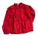 FLIPPED COLLAR SHIRT / RED