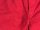 SPLIT BACK JEANS / DEEP RED