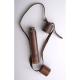TELESCOPE BRASS IN LEATHER CASE/SOLD