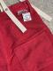 SPLIT BACK JEANS / ROYAL MAIL RED
