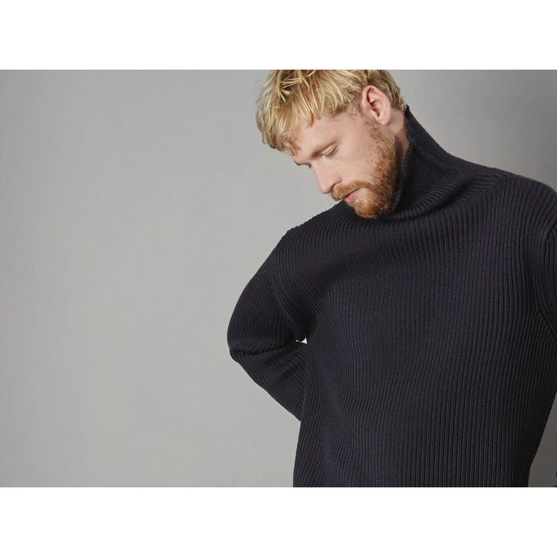 Andersen Andersen 1 Navy turtleneck quality sweater. Buy It here.